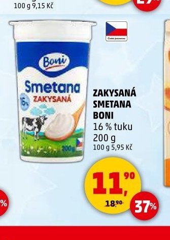 ZAKYSANÁ SMETANA BONI