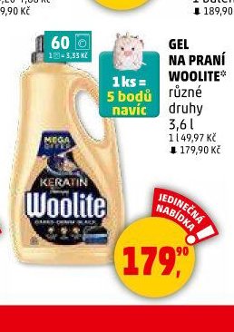 GEL NA PRANÍ WOOLITE