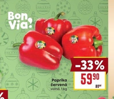Paprika červená