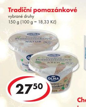 Tradiční pomazánkové