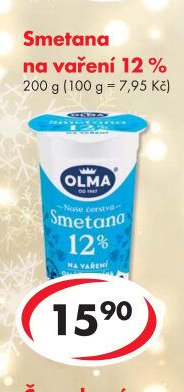 Smetana na vaření 12 %