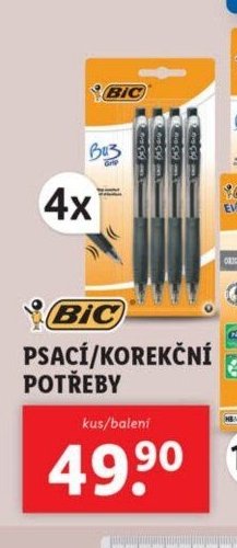 BIC psací/korekční potřeby