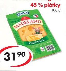 Madeland Originál 45 % plátky