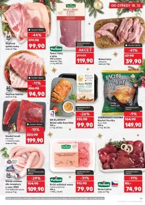 akční leták Kaufland 18.12.2024-24.12.2024