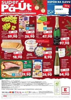 akční leták Kaufland 18.12.2024-24.12.2024