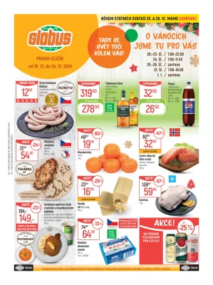 akční leták Globus 18.12.2024-24.12.2024