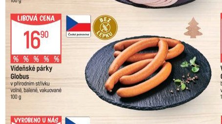 Vídeňské párky Globus