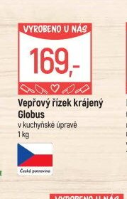 Vepřový řízek krájený Globus