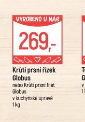 Krůtí prsní řízek Globus