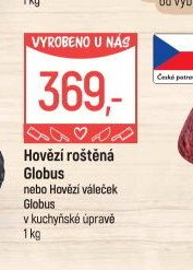 Hovězí roštěná Globus