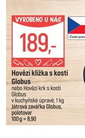 Hovězí kližka s kostí Globus