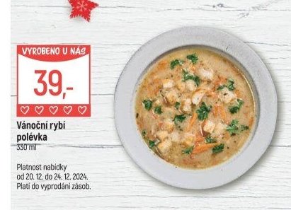 Vánoční rybí polévka