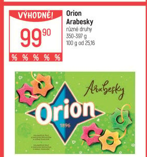 Bonboniéra Arabesky Orion