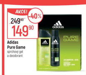 Dárková kazeta Pure Game Adidas