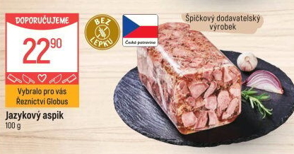 Jazyk v aspiku Globus