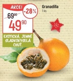 Marakuja - mučenka sladká - Granadilla