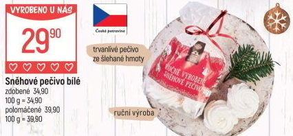 Sněhové pečivo Globus