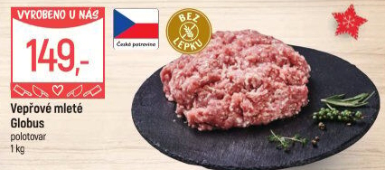 Vepřové mleté maso Globus