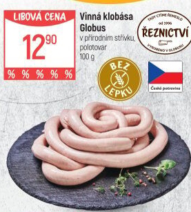 Vinná klobása Globus