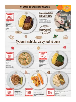 akční leták Globus 18.12.2024-24.12.2024