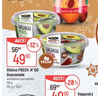 Globus FRESH, N' GO Guacamole