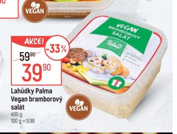 Lahůdky Palma Vegan bramborový salát