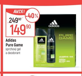 Adidas Pure Game sprchový gel a deodorant