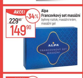 Alpa Francovkový set masážní