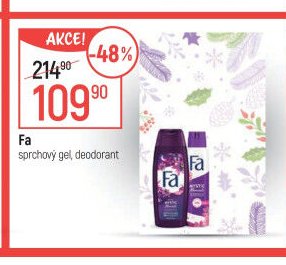 Fa sprchový gel, deodorant