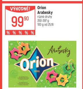 Bonboniéra Arabesky Orion