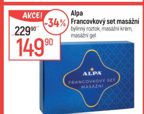 Dárková kazeta Francovkový set Alpa