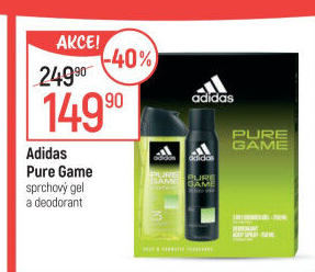 Dárková kazeta Pure Game Adidas