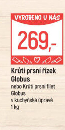 Krůtí prsní filet Globus
