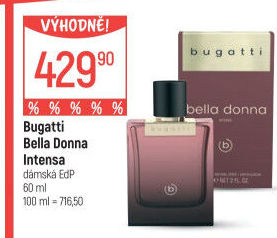 Parfémovaná voda dámská Bella Donna Intensa Bugatti