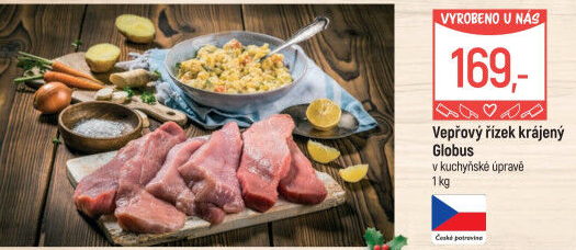 Řízky vepřové Globus