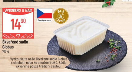 Sádlo škvařené Globus