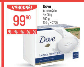 Tuhé mýdlo krémovéDove