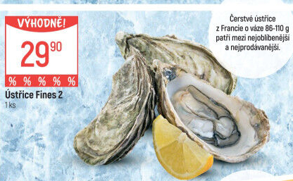 Ústřice velká Fine de Claire