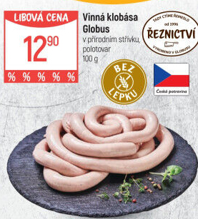 Vinná klobása Globus