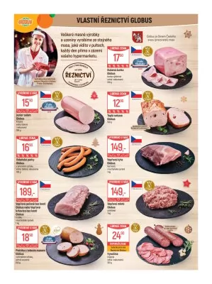 akční leták Globus 18.12.2024-24.12.2024