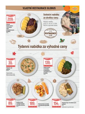 akční leták Globus 18.12.2024-24.12.2024
