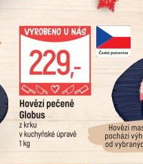 Hovězí pečeně Globus