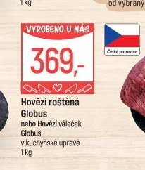 Hovězí roštěná Globus
