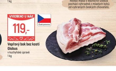 Vepřový bok bez kosti Globus