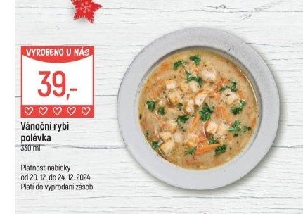 Vánoční rybí polévka