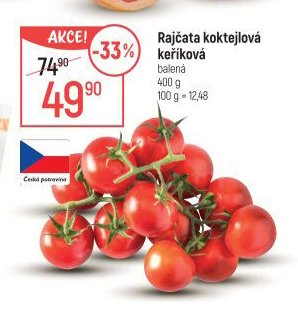 Rajčata koktejlová keříková