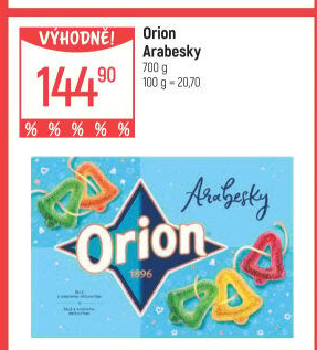 Bonboniéra Arabesky Orion