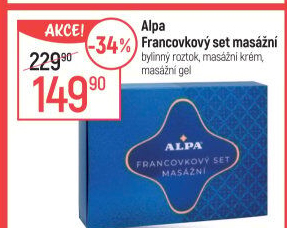 Dárková kazeta Francovkový set Alpa