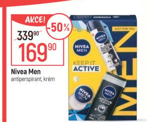 Dárková kazeta Keep It Active Nivea Men