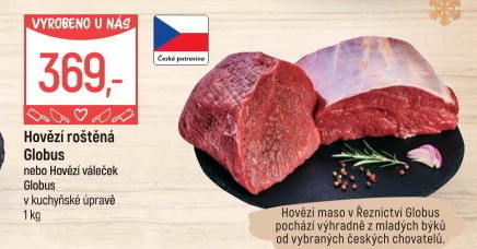 Hovězí roštěná Globus